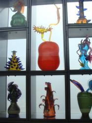 Dale Chihuly glass in Tacoma, WA